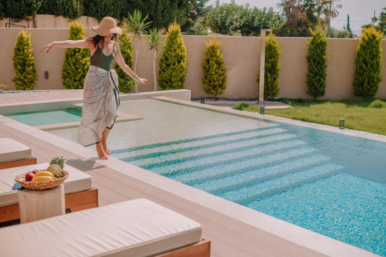 Marble Luxury Suites Karteros Eksteriør bilde